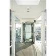 Luna full glass round doors